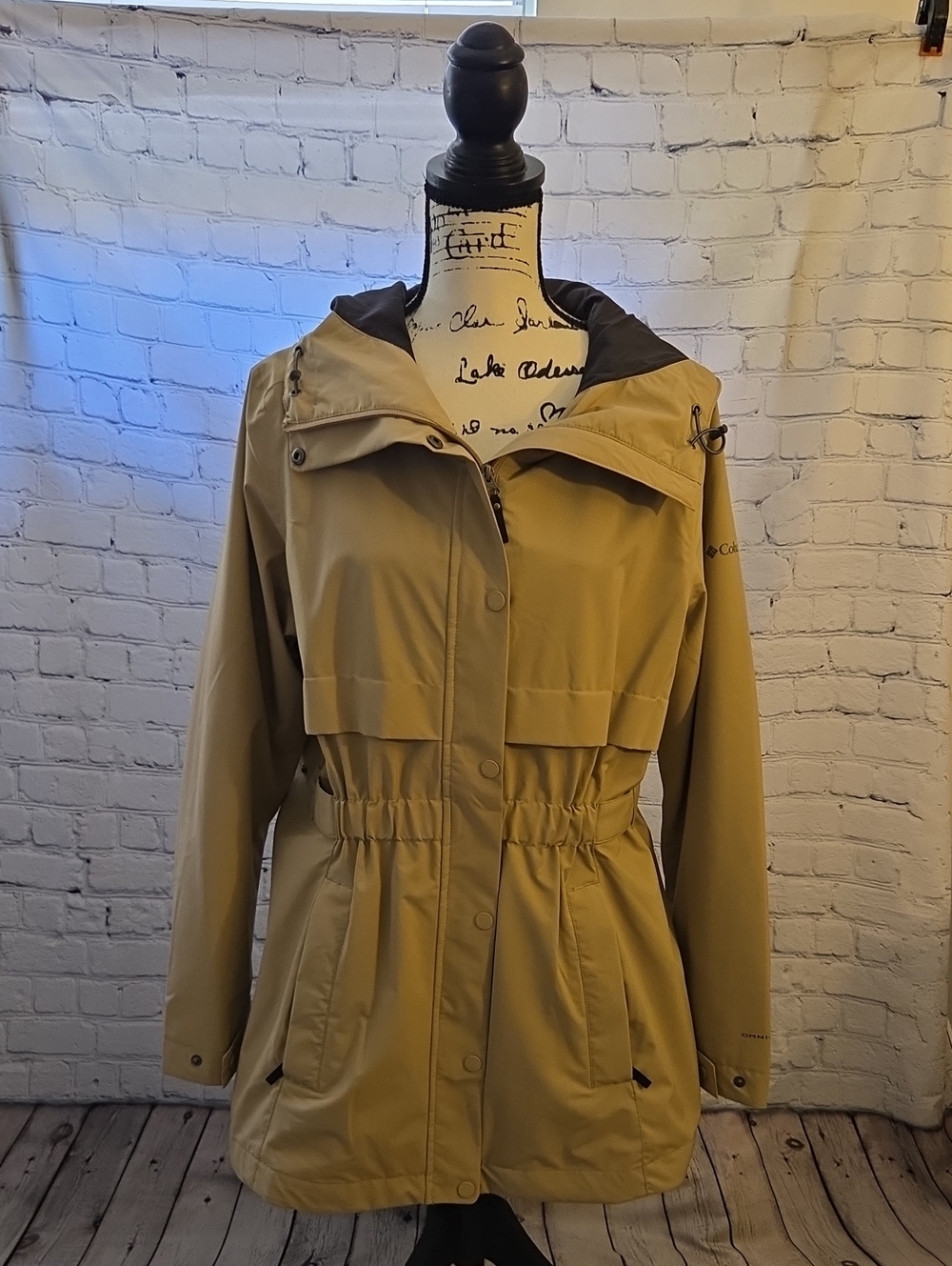 Columbia Womens Long Valley Rain Trench